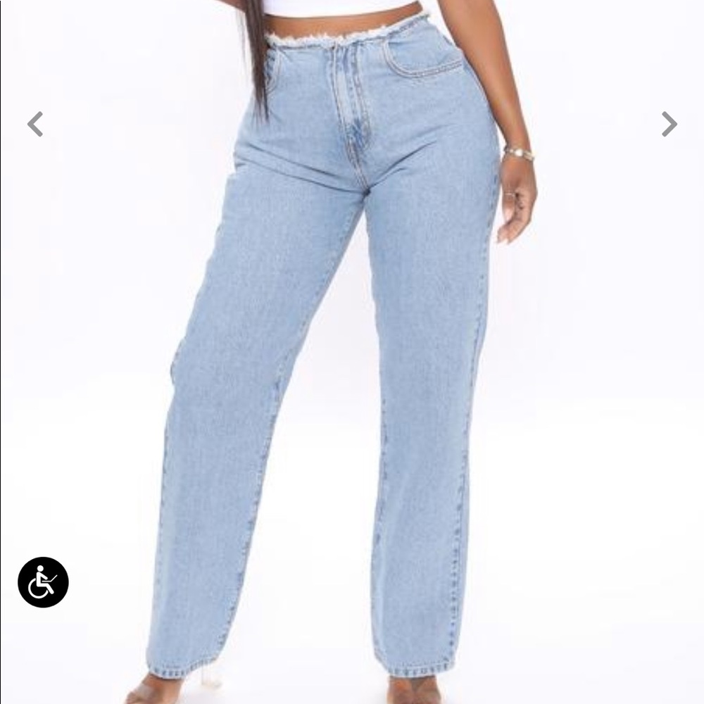 Fashion nova Hip Hugger Jeans
